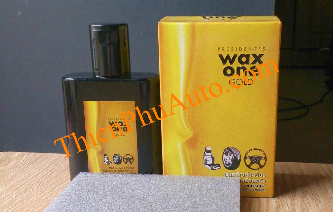Kem dưỡng bóng da, nhựa dạng kem sữa Waxone Gold, sản xuất tại Thái Lan