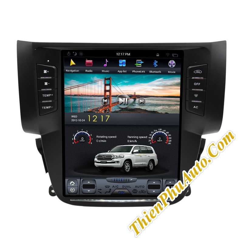 Màn hình DVD Android NaVi cho xe Nissan Sylphy