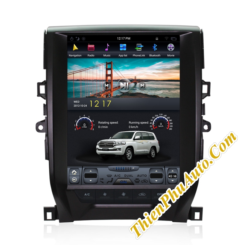 Màn hình DVD Android NaVi cho xe Toyota Rize 2012-2016
