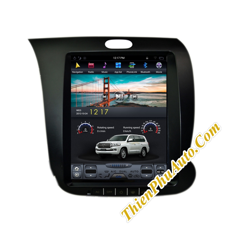 Màn hình DVD Android NaVi cho xe Kia K3 2014-2017