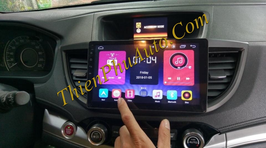 Màn hình DVD Android Harma theo xe Honda CRV 2015-2017