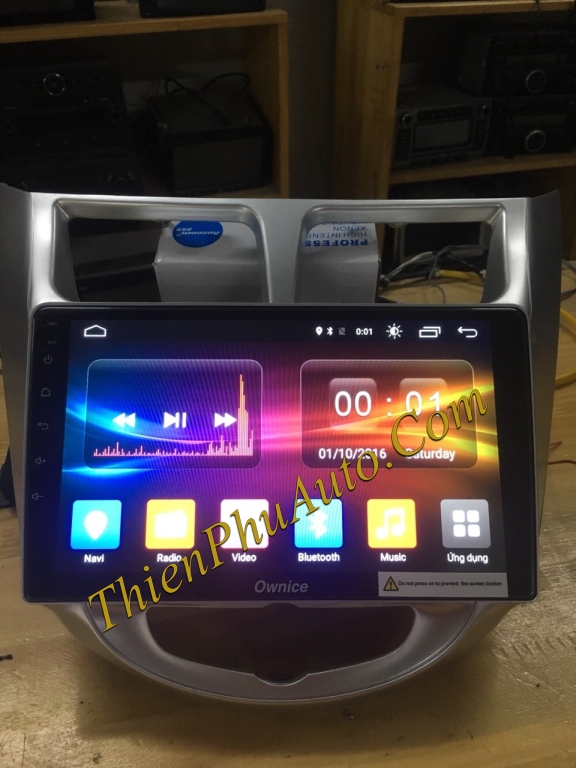 Màn hình ô tô DVD Android Ownice theo xe  Hyundai Acent 2014