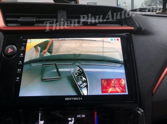 Màn hình ô tô Android Gotech GT8 Max cho xe  Honda Brio 2020
