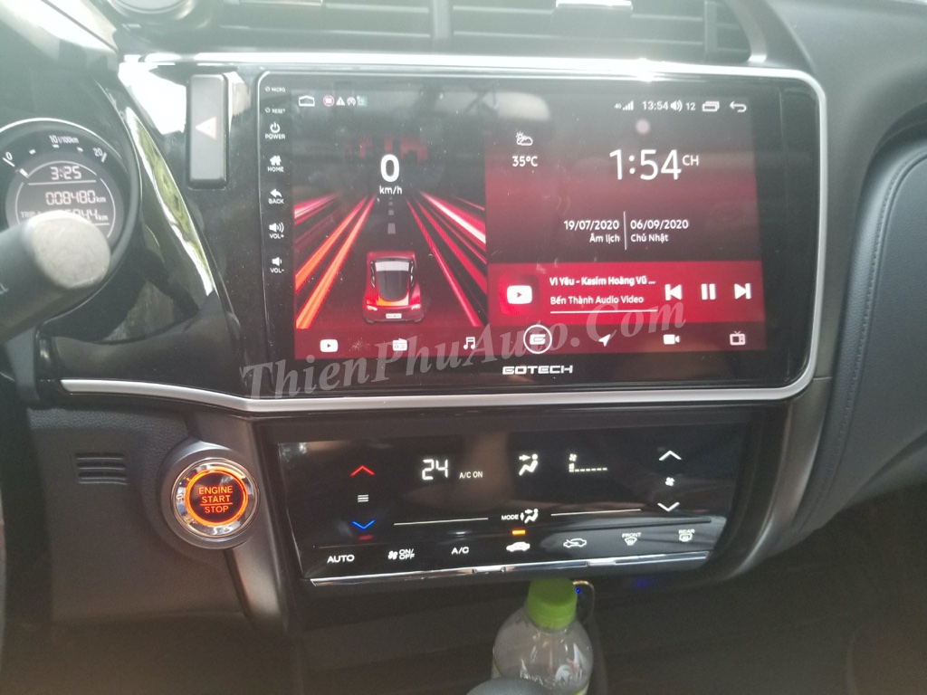 Màn hình ô tô Android Gotech GT8 Max cho xe Honda City 2014 - 2020