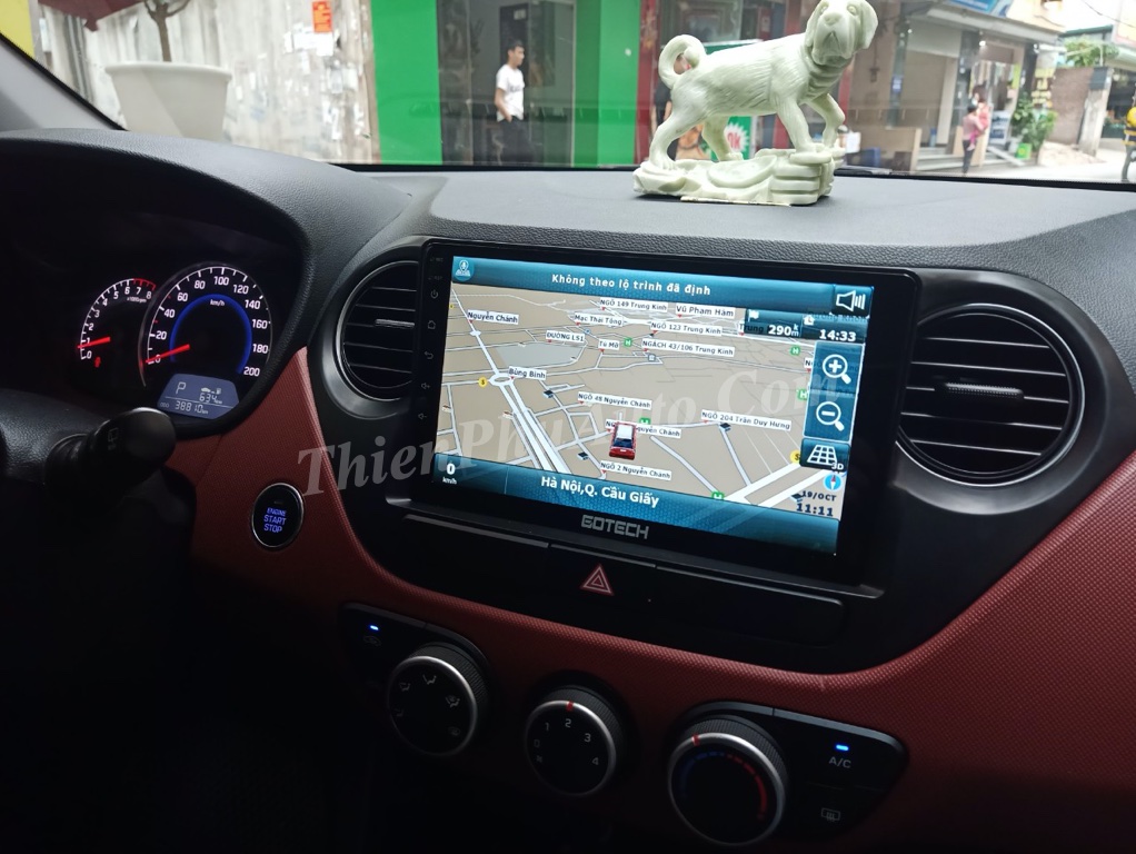 Màn hình ô tô Android Gotech GT6 cho xe Hyundai I10 2013-2018