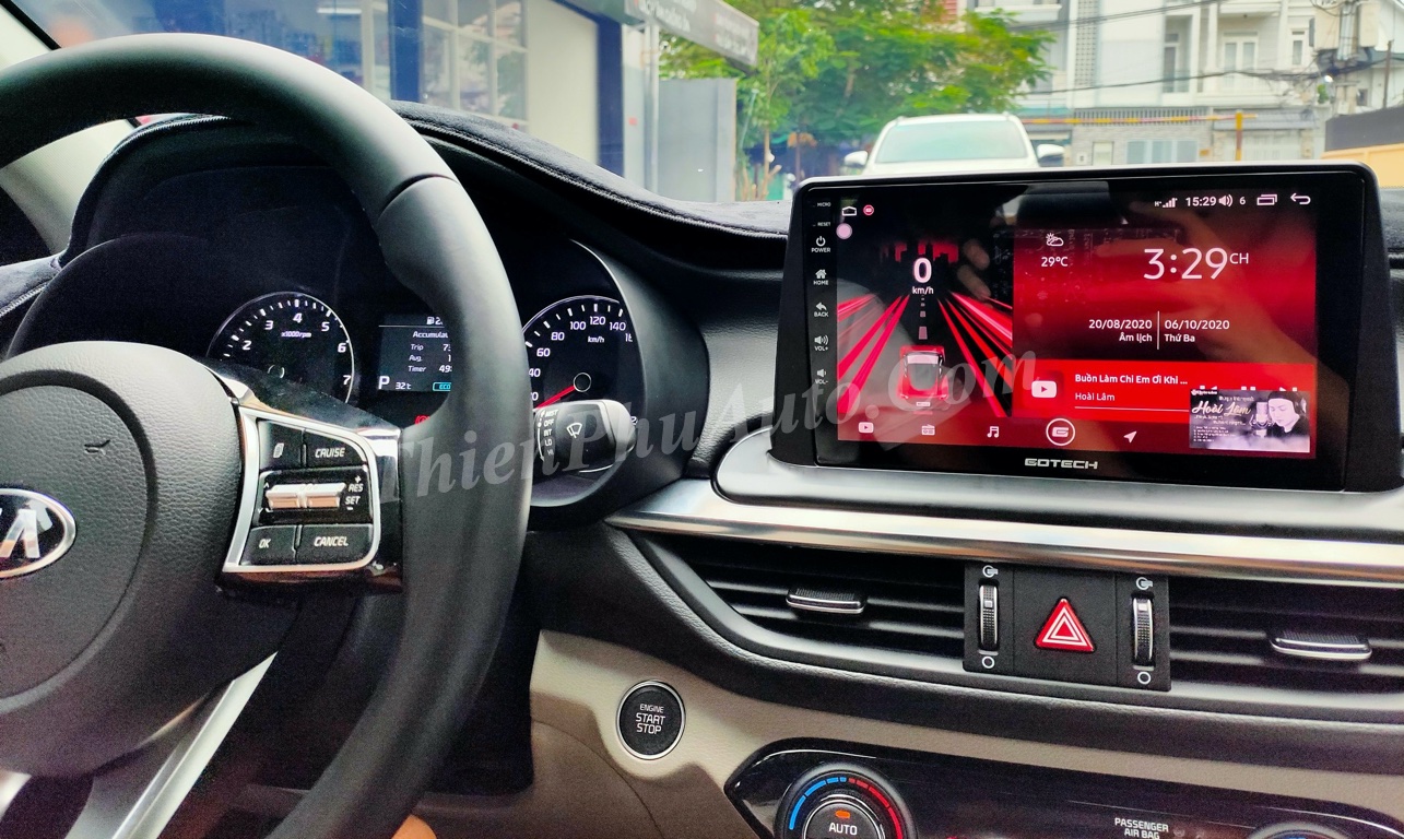 Màn hình ô tô Android Gotech GT8 cho xe Kia Cerato 2018 -2020 