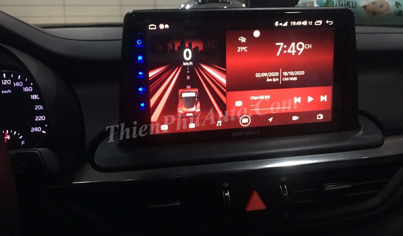 Màn hình ô tô Android Gotech GT8 Max cho xe Kia Cerato 2018 -2020 