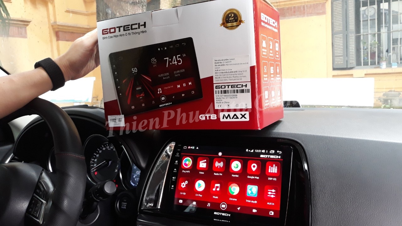 Màn hình ô tô Android Gotech GT8 Max cho xe Mazda CX5 2013 -2015