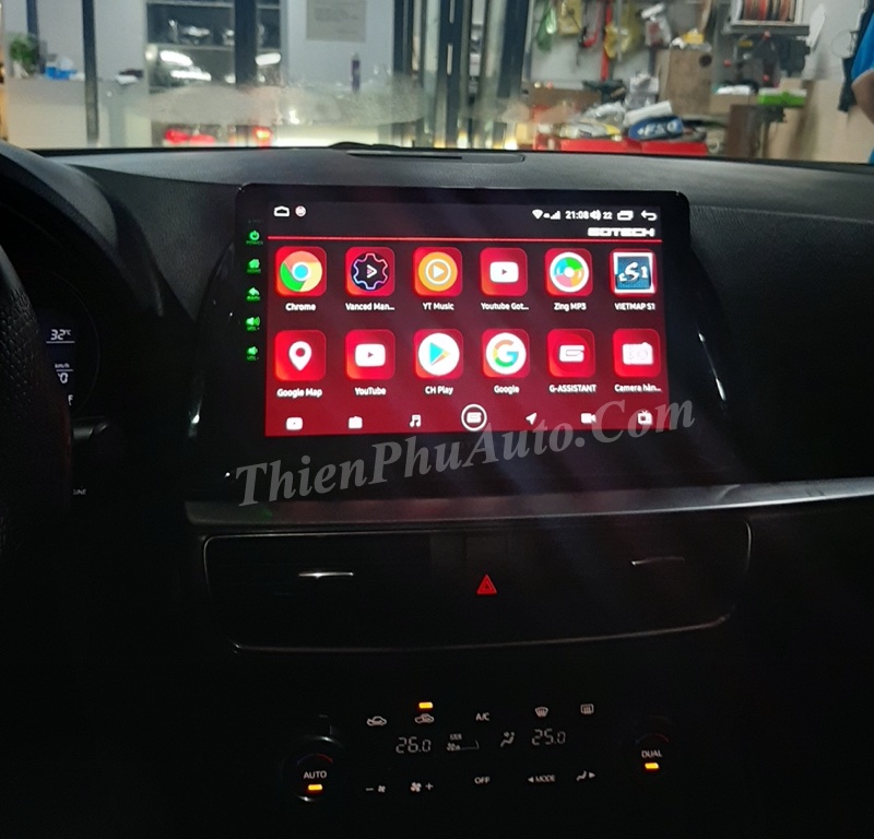 Màn hình ô tô Android Gotech GT8 Max cho xe Mazda CX5 2016 -2018