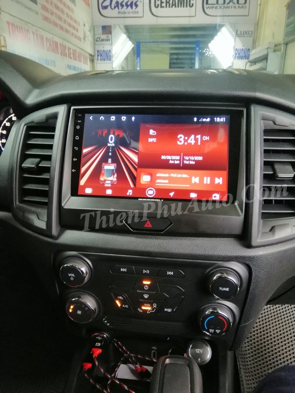 Màn hình ô tô Android Gotech GT6 cho xe Ford Ranger 2018-2020