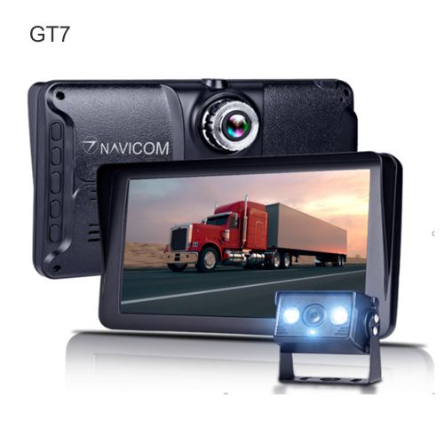Camera hành trình tablo kính Navicom GT7, ghi hình 2 cam trước sau, FHD 1080, 7 inch
