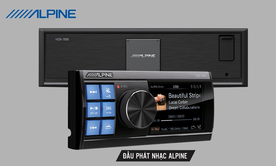 HDS 990| Đầu phát ALPINE STATUS HI-RES