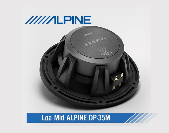 Loa Mid ALPINE DP-35M | Âm thanh chi tiết cho từng loại nhạc cụ