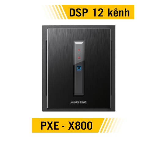 PXE-X800 | DSP 12 kênh - giải mã âm thanh 24-bit