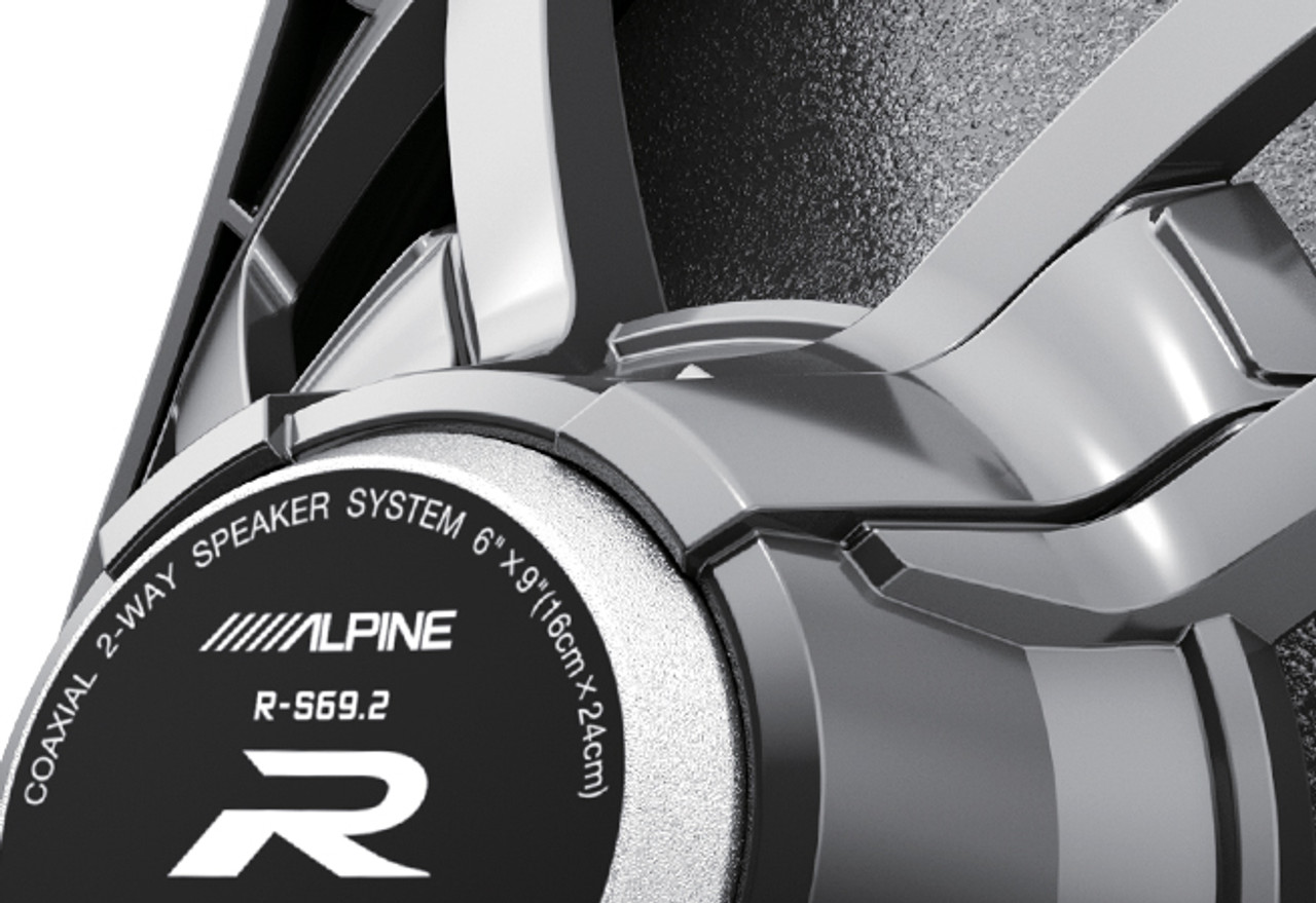Loa đồng trục R-S69.2 Alpine |6x9 inch - RMS 100W - Neodymium