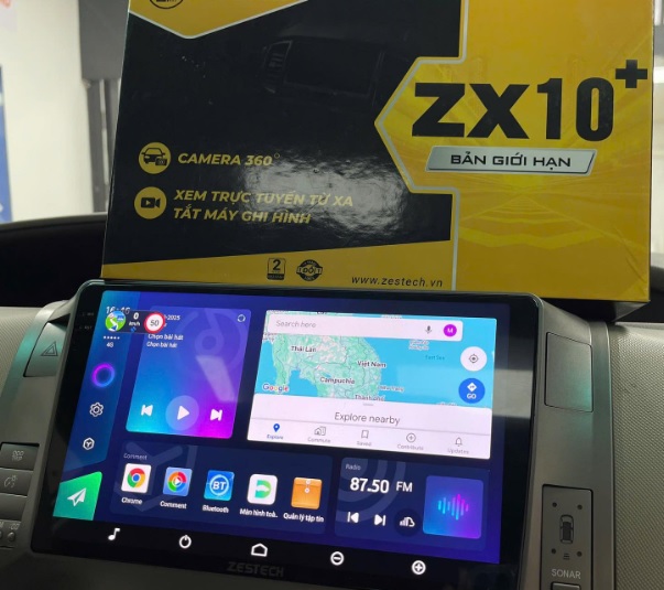 Màn hình ZX10 BẢN GIỚI HẠN | RAM 8GB - ROM 128 GB - CHIP UIS7862