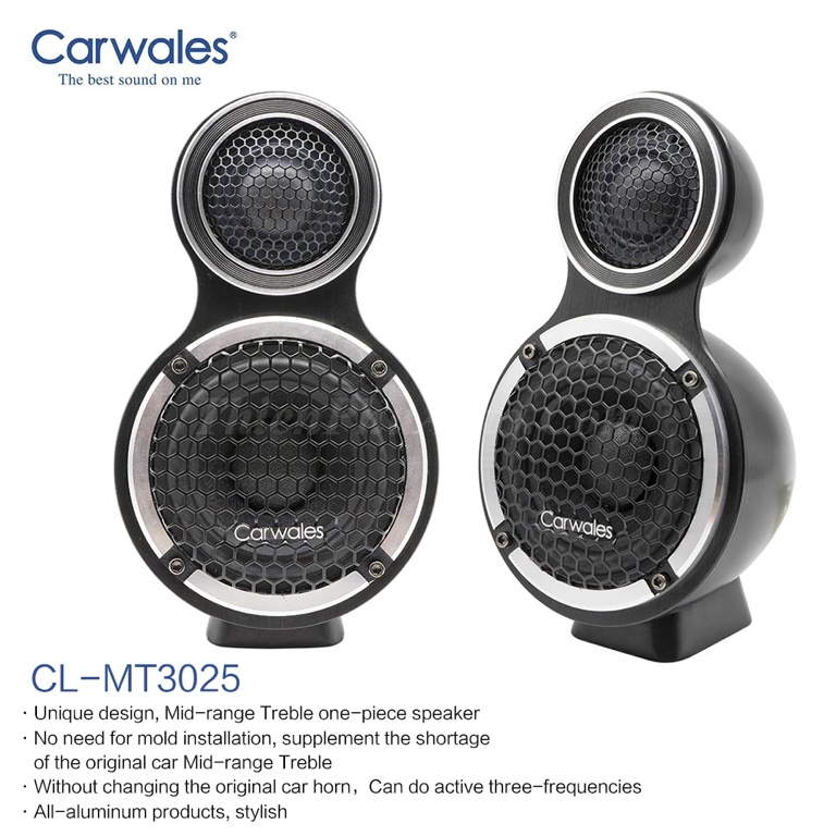Carwales CL-MT3025 | Loa trung 25mm, loa Tweeter 3.5 inch.