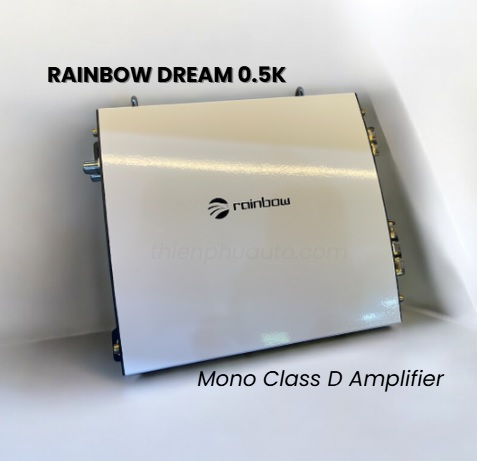 Rainbow Dream 0.5K | Ampli chuyên đánh loa sub nhập Đức
