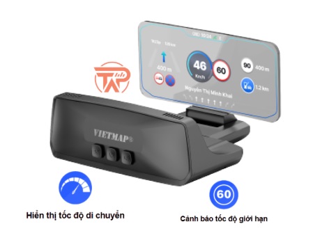 Màn hình Vietmap H50 | Hiển thị thông số kỹ thuật