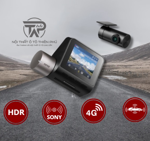 Camera hành trình 70mai A510 | Kết nối 4G - ghi hình 3K