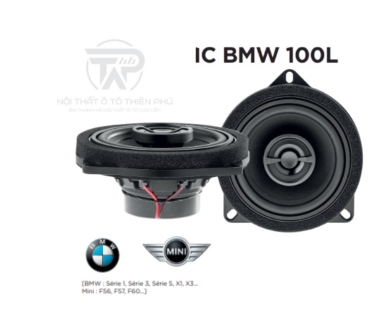 Loa Focal IC BMW 100L lắp zin xe