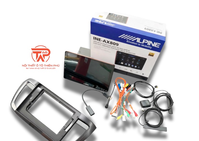 Màn hình Andorid Alpine INE-AX809| RAM 8GB/ROM 256GB