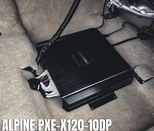 Bộ xử lý 12 kênh DSP 10 kênh AMP Alpine PXE-X120-10DP