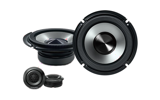 Alpine BRV-S65 - Loa 2 way đồng trục âm bass sâu