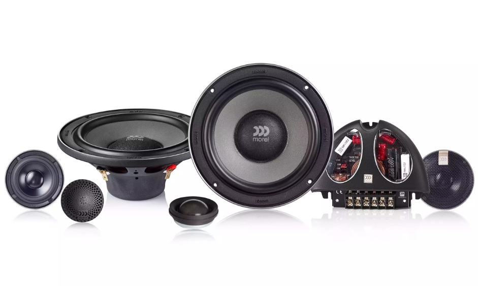 Loa phân tần 3 way Morel Virtus 63.4 lắp cánh cửa ô tô | 140/300W - 88dB - 55-22000 Hz