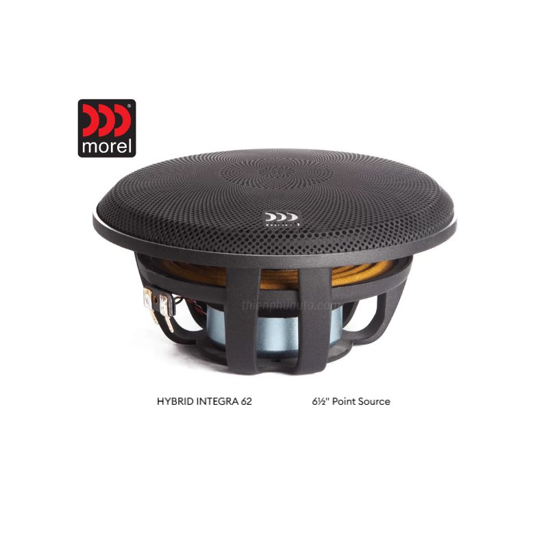 Morel Hybrid 62 Integra - Loa cánh ô tô, đồng trục 2way, 140/600w, 35-25khz, 91db