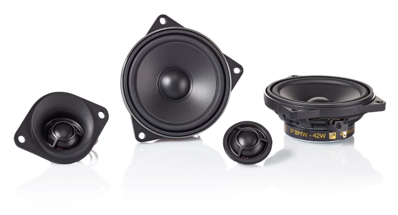 Morel IP-BMW42 -  Loa cánh ô tô BMW, 4 inch 2way, 89db, 50/120w, 80-22khz