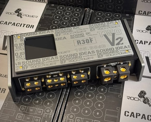 Rock Power R30F V2 - Tụ bù lưu điện ô tô, dây 0Ga, 2000w, 30Fara