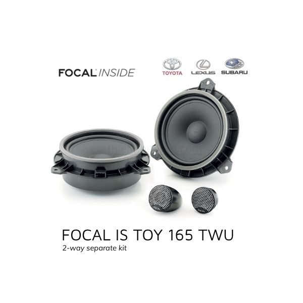 Loa 2 way IS TOY 165 TWU dòng Focal Inside cho xe Toyota, Lexus và Subaru