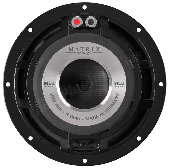  High-End Car Audio 2 x 8 -200 mm Midwoofer BRAX MATRIX ML8 MID