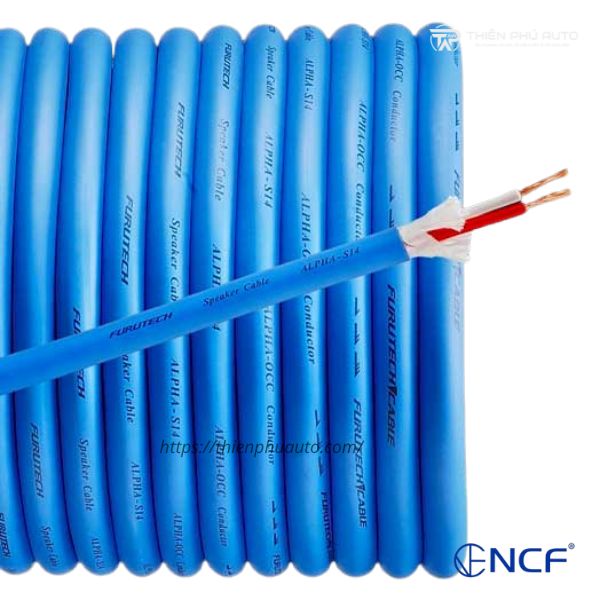 Dây loa Furutech Alpha-S14 OCC 2 × 1,42 mm²