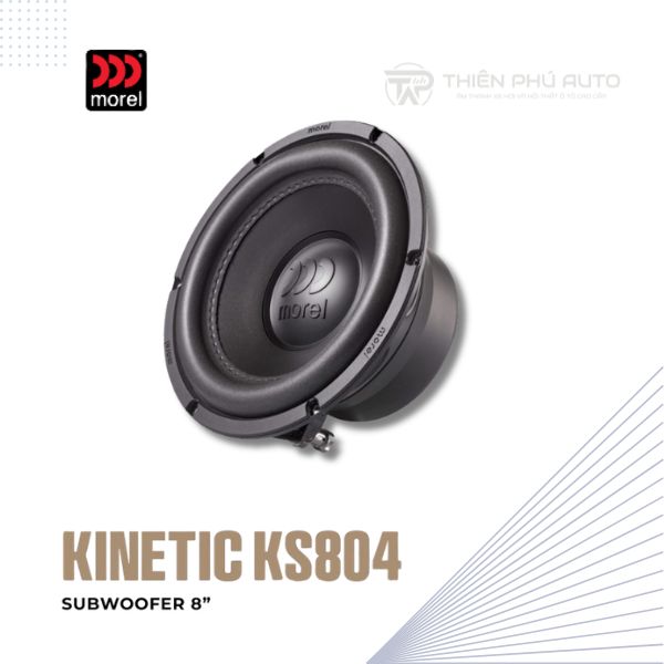 Sub hơi 8 inch MOREL KINETIC KS804